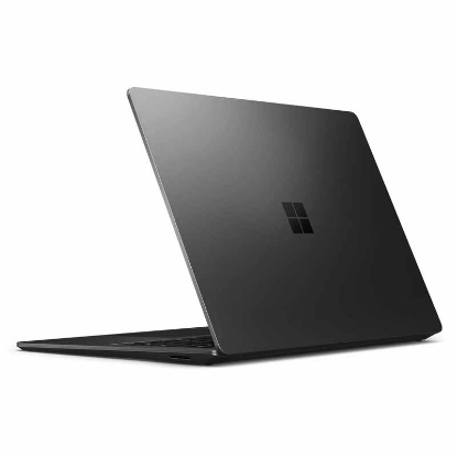 نمای پشت بدنه Surface Laptop 4 مایکروسافت با بدنه مشکی و لوگو