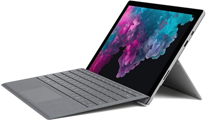 پ تاپ Surface Pro 7 Plus | نمای جانبی از ضخامت و طراحی باریک بدنه